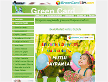 Tablet Screenshot of greencard724.com